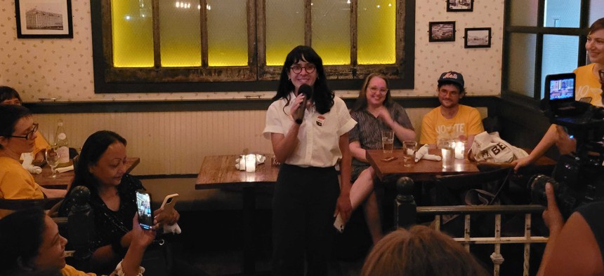 Assembly candidate Claire Valdez defeated Assembly Member Juan Ardila and candidate Johanna Carmona in a Queens Democratic primary.