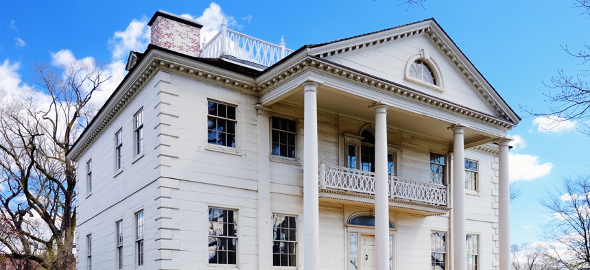 The historic Morris-Jumel Mansion in Manhattan’s Washington Heights.