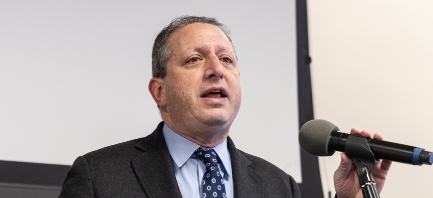 New York City Comptroller Brad Lander said NYPD should go further than just replacing Caban, while possible challenger Jessica Ramos said she was concerned the high-ranking Latino was so far the only person to face consequences.