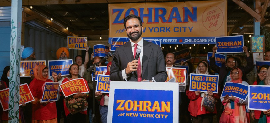 Mayoral candidate and Assembly Member Zohran Mamdani has coalesced the left wing of the Democratic party.