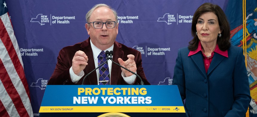 State Health Department Commissioner James McDonald and Gov. Kathy Hochul could be closing the book on the CDPAP transition.