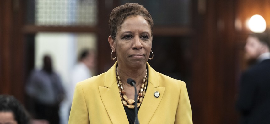 New York City Council Speaker Adrienne Adams