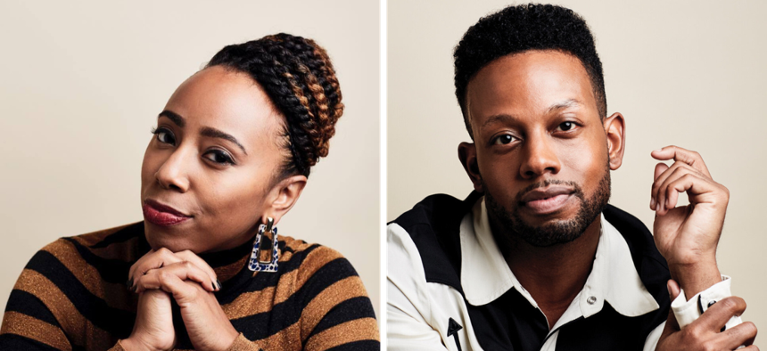 MOVE|NYC| co-founders Chanel DaSilva and Nigel Campbell 