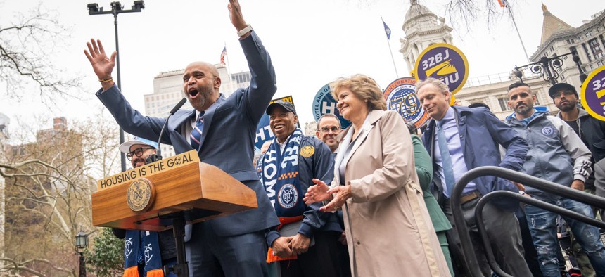 New York City Deputy Mayor for Housing, Economic Development and Workforce Adolfo Carrión Jr.