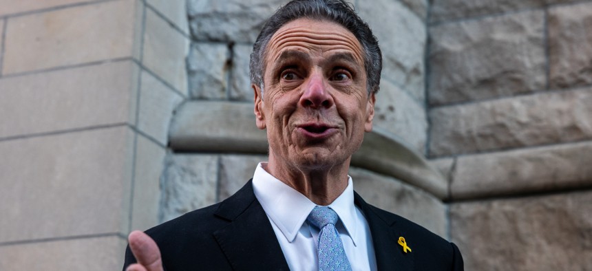 Andrew Cuomo's campaign has had a rough week. 