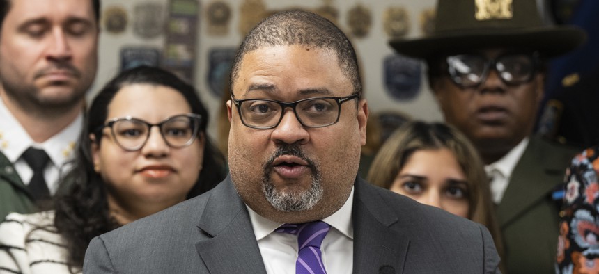 Manhattan District Attorney Alvin Bragg
