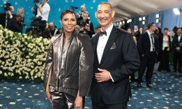 New York City Council Speaker Adrienne Adams, with her husband Joseph J. Adams.