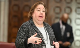 State Sen. Liz Krueger unsuccessfully fought against attempts to relax educational standards for religious schools.