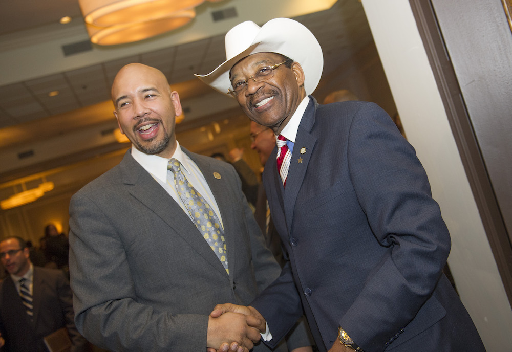 Bronx Borough President Ruben Diaz Jr. and New York City Councilman Ruben Diaz Sr. Bronx Borough President Ruben Diaz Jr. and New York City Councilman Ruben Diaz Sr.