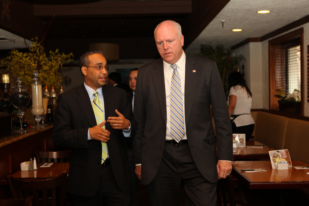 Rep. Joe Crowley with state Sen. Jose Peralta Rep. Joe Crowley with state Sen. Jose Peralta