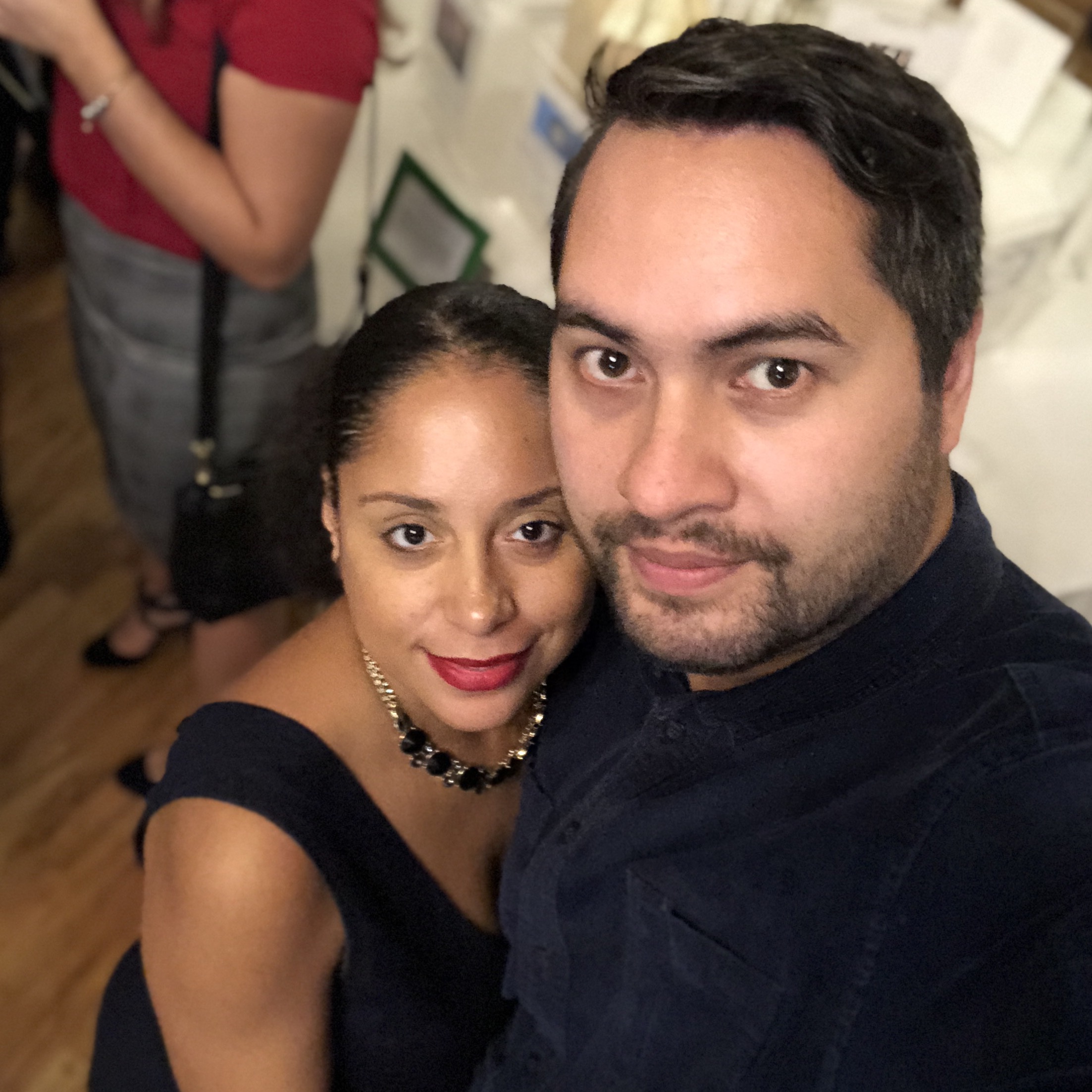 Camille Rivera and Jonathan Westin. Camille Rivera and Jonathan Westin.