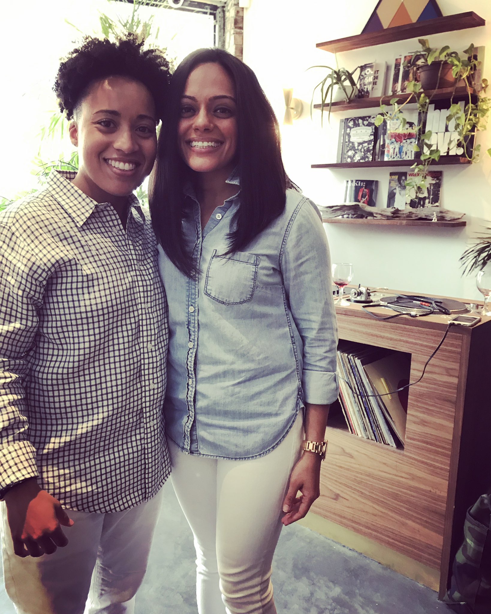 Crystal Hudson & Sasha Ahuja Crystal Hudson & Sasha Ahuja