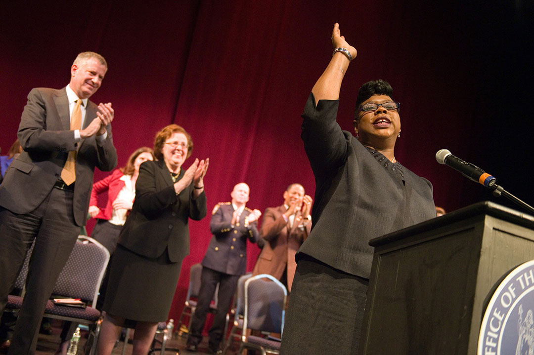 Bronx District Attorney Darcel Clark. Bronx District Attorney Darcel Clark.