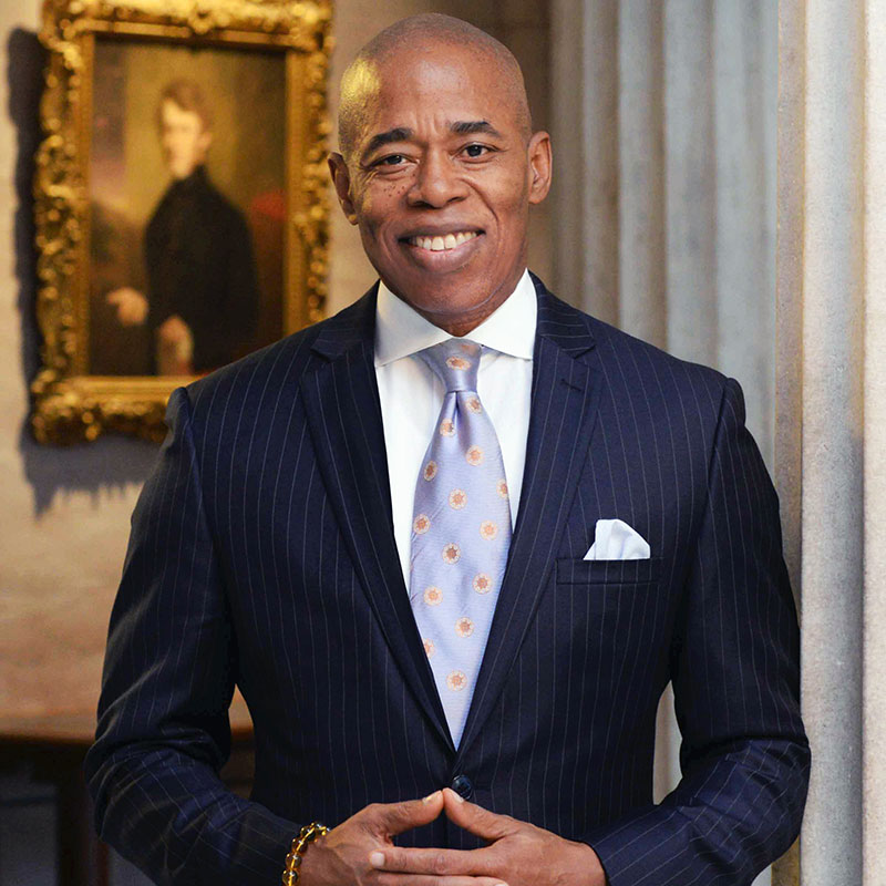 Brooklyn Borough President, Eric Adams. Brooklyn Borough President, Eric Adams.