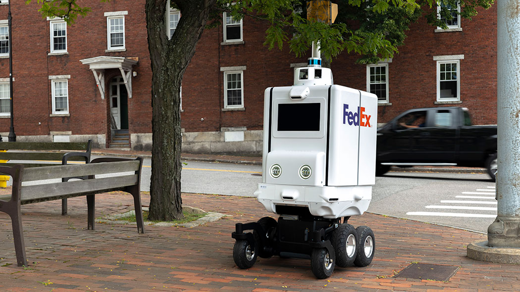 fedex robot delivery