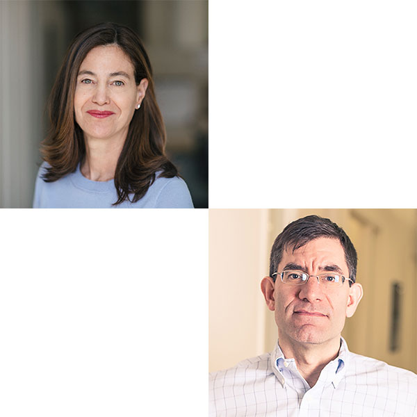 Jennifer Cunningham and Josh Isay. Jennifer Cunningham and Josh Isay.