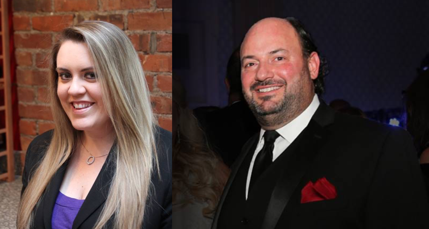 Lynn Krogh Casale and Vince Casale. Lynn Krogh Casale and Vince Casale.