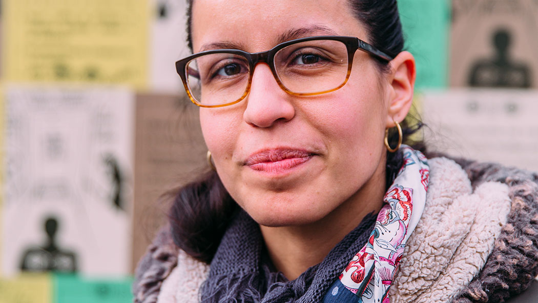 Cabán at her petitioning kickoff. Cabán at her petitioning kickoff.