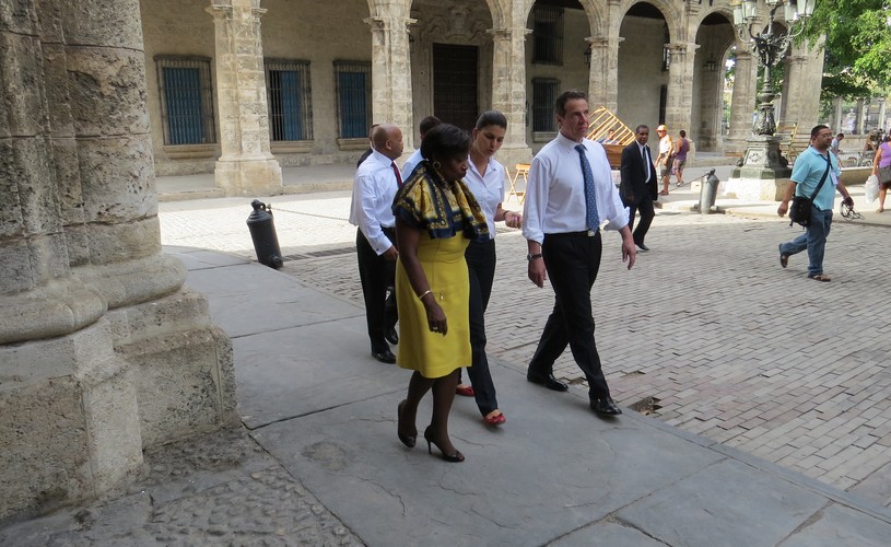 Gov. Andrew Cuomo in Cuba