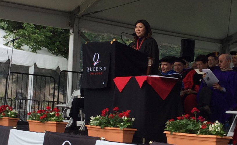 grace meng Commencement Speech