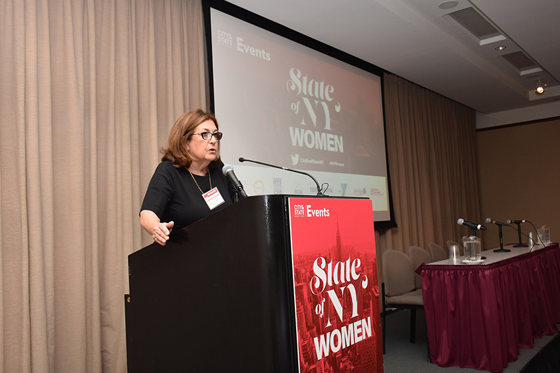 Lorraine Grillo at the State of NY Women forum