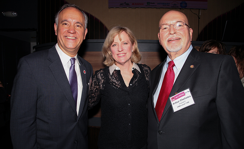 Queens Borough Presdient Melinda Katz and Queens influencers