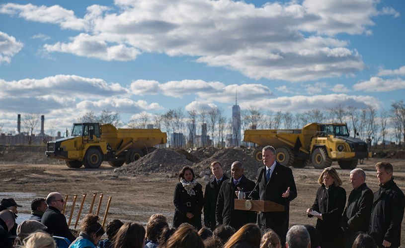 Bill de Blasio housing