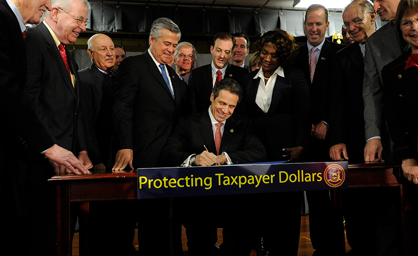 Andrew Cuomo signs tax legislation