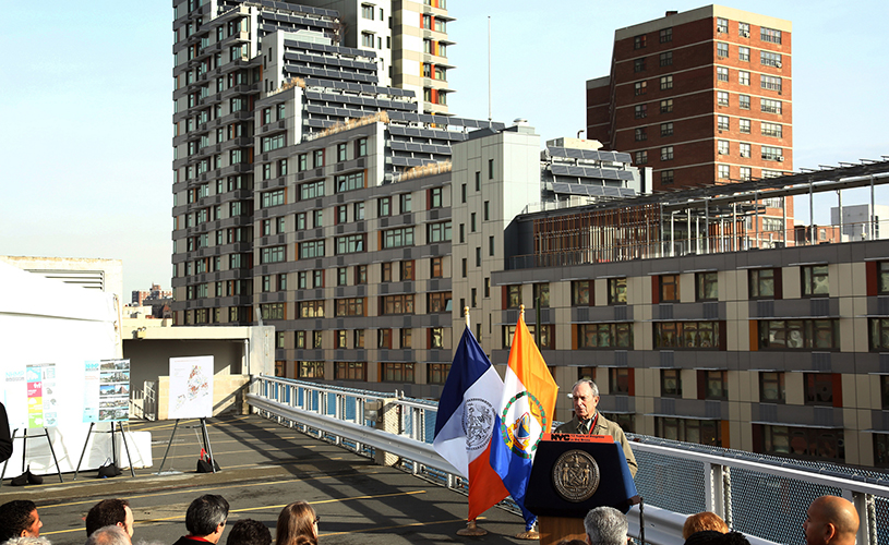 Michael Bloomberg Housing