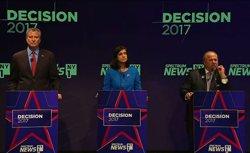 New york City mayoral debate