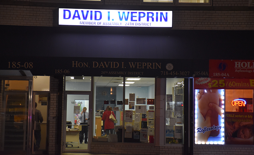David Weprin's office