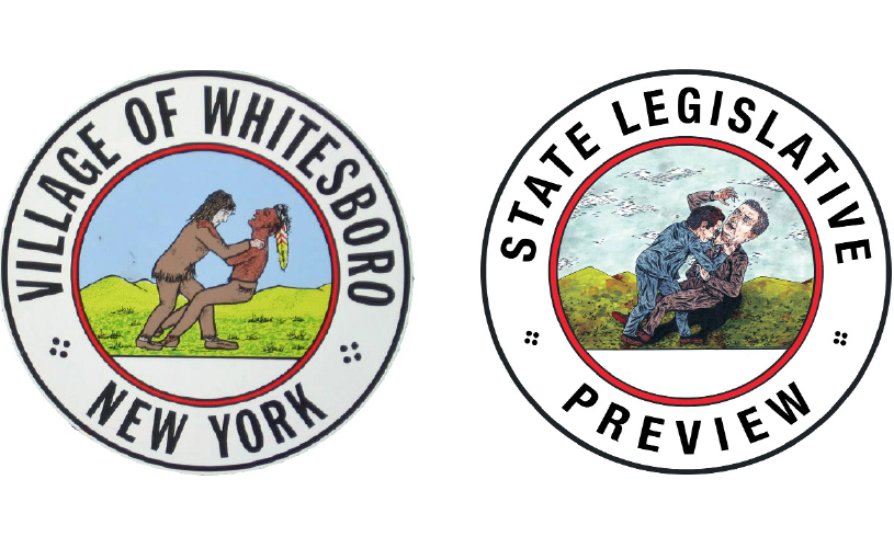 Whitesboro NY and State Legislative Preview Seals