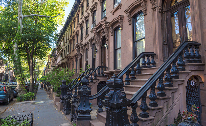 Brooklyn brownstones