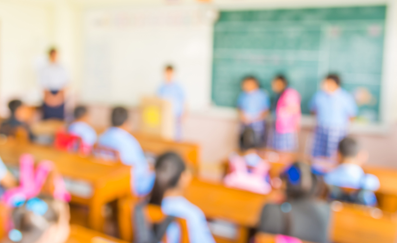 crowded classroom