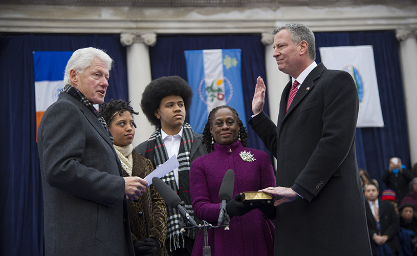 Deblasio Inauguration