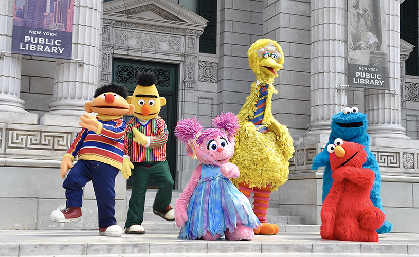 Sesame Street muppets