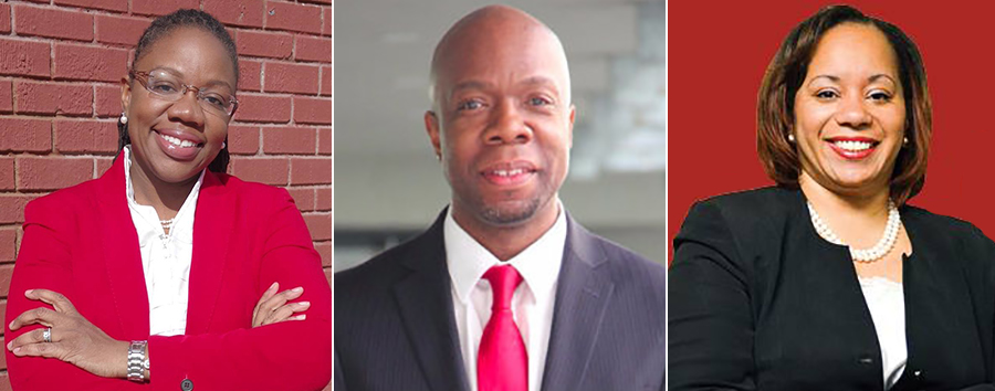 District 41 city council race Alicka Ampry-Samuel, Henry Butler and Deidre Olivera