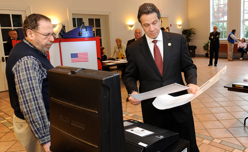 Governor Cuomo Votes