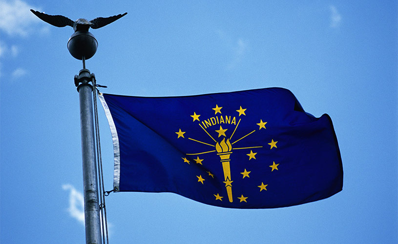 Indiana State Flag