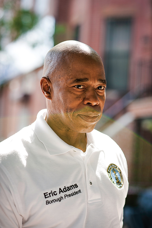 Eric Adams Election Cyclist City State Ny