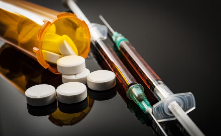 Opioids and heroin needles Opioids and heroin needles
